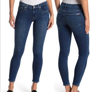 HUDSON JEANS SIZE 27 MIDRISE ANKLE NATALIE SUPER SKINNY